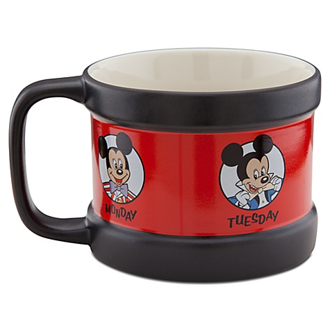 day by day mickey mouse mug side