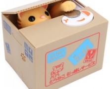 Mechanical Kitty Bank