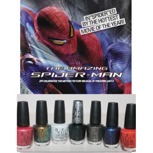 opi spider man nail polish