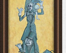 Quick Hitchers Haunted Mansion Print