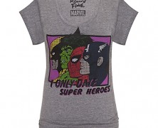 I Only Date Super Heroes Tee
