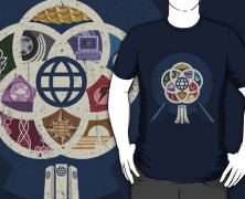 Epcot Center T-shirt and iPhone Case