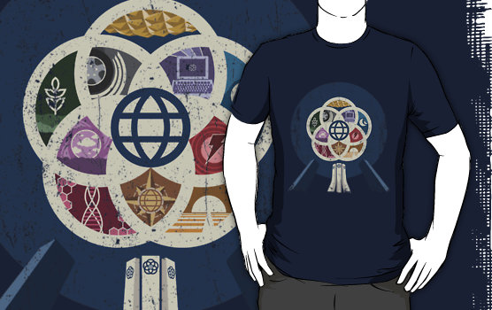 epcot center tshirt
