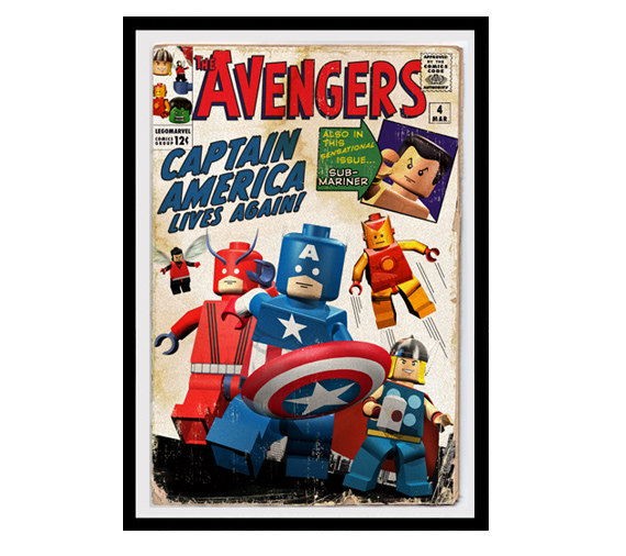 lego avengers print