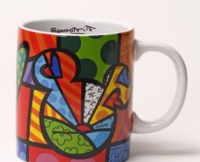 Peace Love and Mickey Enesco Coffee Mug