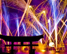 Epcot Illuminations Print on Canvas