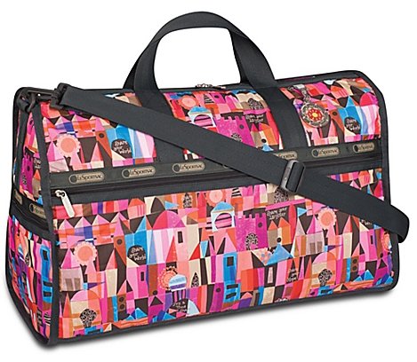 1-lesportsac its a small world weekender bag