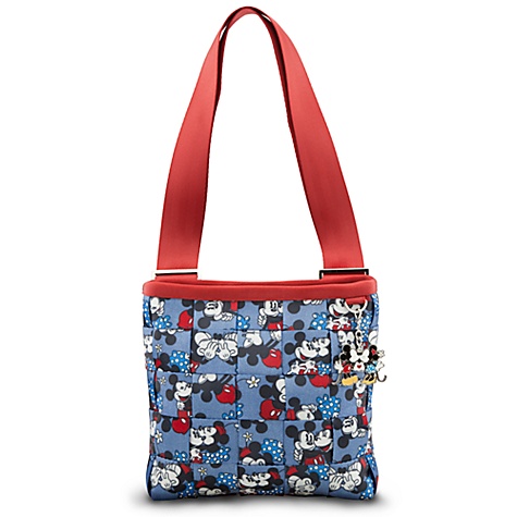 harveys classic mickey and minnie messenger bag