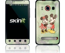 Mickey and Minnie HTC EVO Vinyl Skin