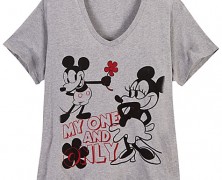 Mickey and Minnie Plus Size T-shirt