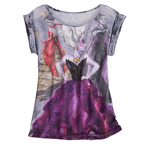 disney designer villains slub tee