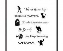 Disney Lessons Learned iPhone 5 Case
