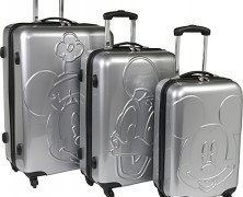 Disney Mickey & Friends Embossed Luggage