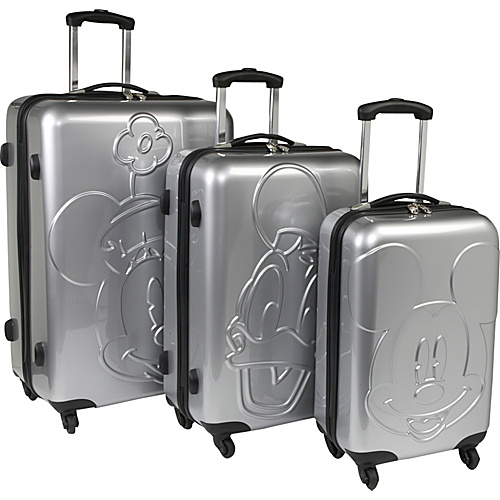 Disney Collection by Heys USA Mickey & Friends Embossed Luggage