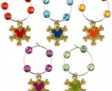 Mickey Mouse Beverage Charms Holiday Set