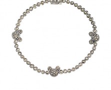 Mickey Mouse Sterling Silver Bracelet