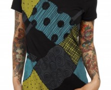 Nightmare Before Christmas Sally Patchwork Shirt