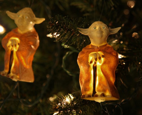Star Wars Yoda Holiday Lights