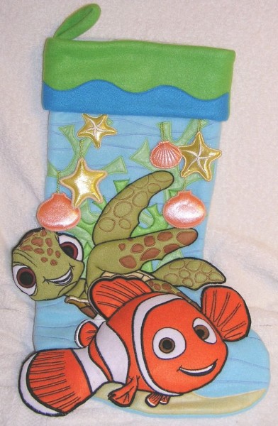Disney Finding Nemo - Nemo and Squirt Christmas Stocking