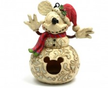 Santa Mickey Birdhouse by Jim Shore