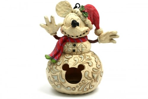 Holiday Mickey Mouse Birdhouse by Jim Shore
