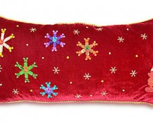 Mickey Mouse Christmas Holiday Santa Pillow