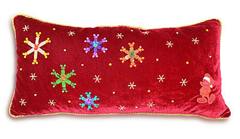 Mickey Mouse Christmas Holiday Pillow