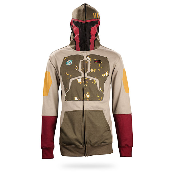 Boba Fett Hoodie Hood Up