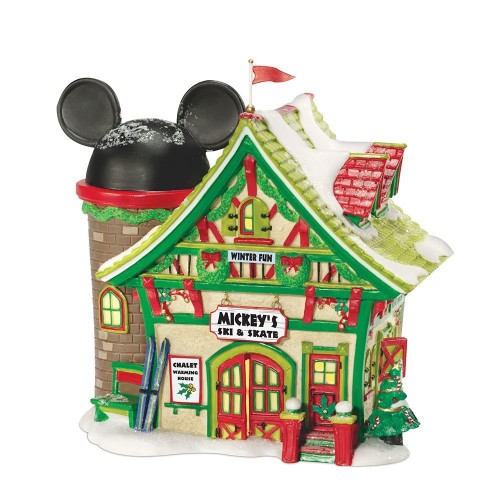 Department 56 Mickey's Ski Chalet