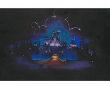 Sleeping Beauty Castle Canvas by Noah