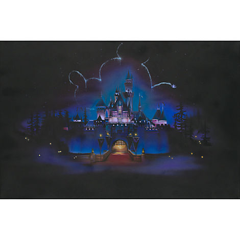 Sleeping Beauty Castle Giclee by Noah