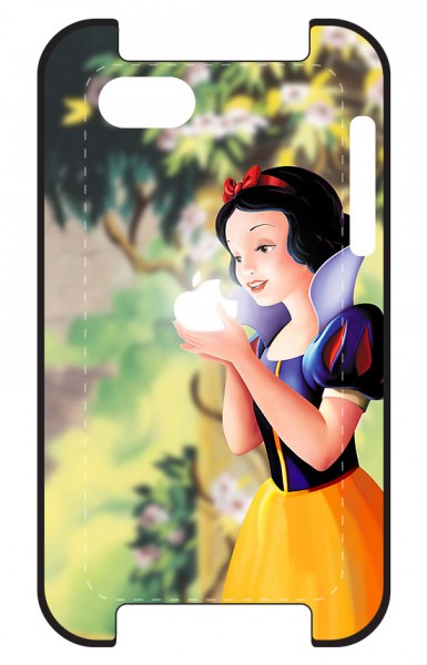 Snow White Holding Apple iPhone Case