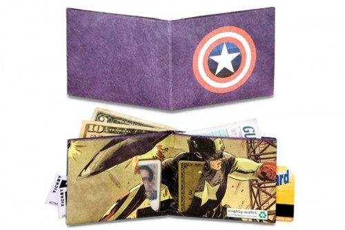 Captian America Mighty Wallet Inside