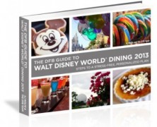 Disney Food Blog Guide to Disney Dining 2013