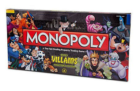 Disney Villains Monopoly - Collector's Edition