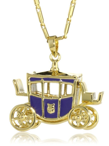 Cinderella Coach Pendant Necklace