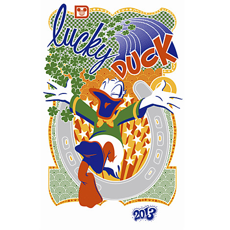 Lucky Duck Donald Giclee