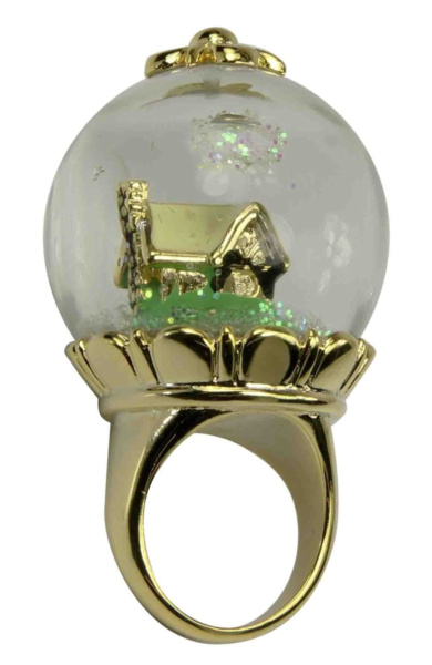 Snow White Globe Ring