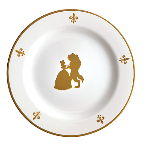Be Our Guest Set of 4 Dessert Plates