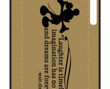 Laughter Is Timeless Walt Disney iPhone Case
