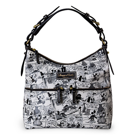 Mickey Mouse Comics North-South Zipper Sac by Dooney & Bourke