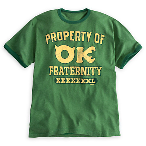Monsters University OK Fraternity Tee for Men