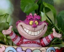 Cheshire Cat Plant Stake