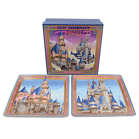 Disney Castles Plates