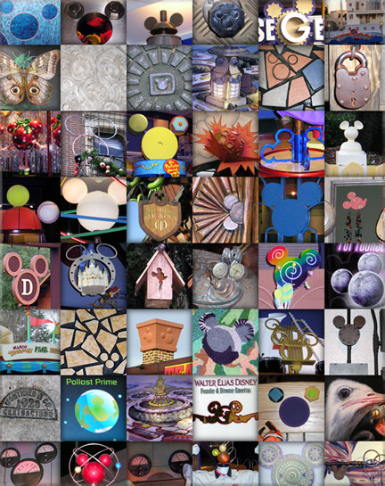 Hidden Mickeys Print