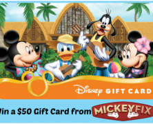 It’s Summer – Win a $50 Disney Gift Card! (closed)