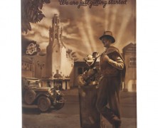 Walt Disney and Mickey Padfolio