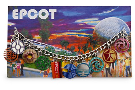 Epcot 30th Anniversary Charm Bracelet