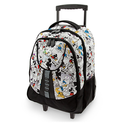 Comics Rolling Book Bag