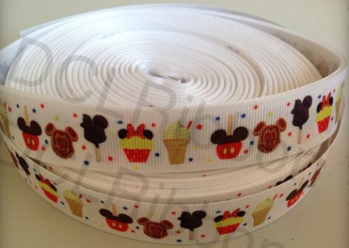 Disney Snacks Grosgrain Ribbon